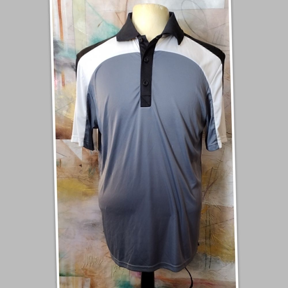 NWOT ELEVATE SPORT POLO SHIRT SIZE MEDIUM